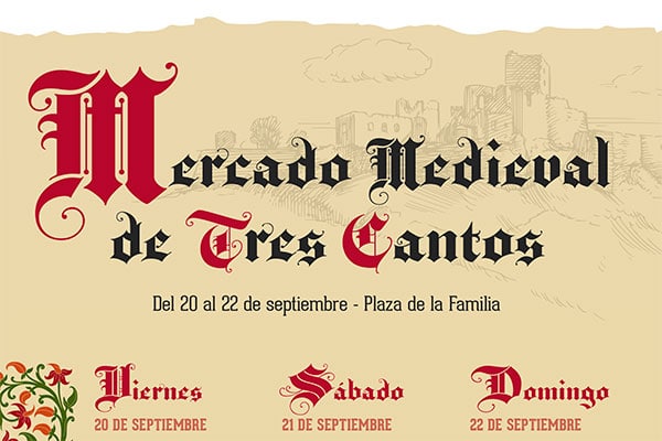 mercado medieval tres cantos 2019