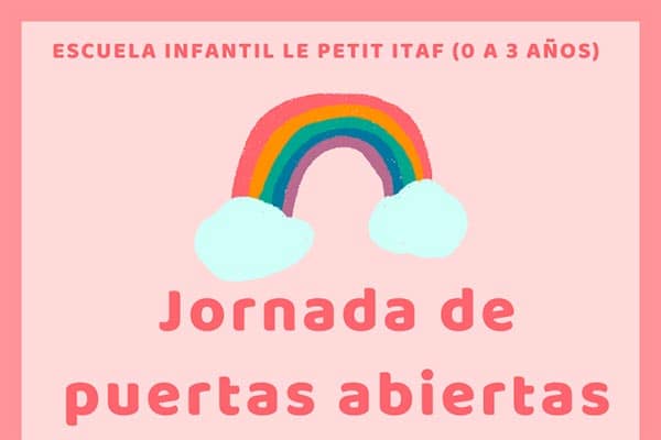 Jornada de puertas abiertas en la Escuela infantil Le Petit Itaf 12 17