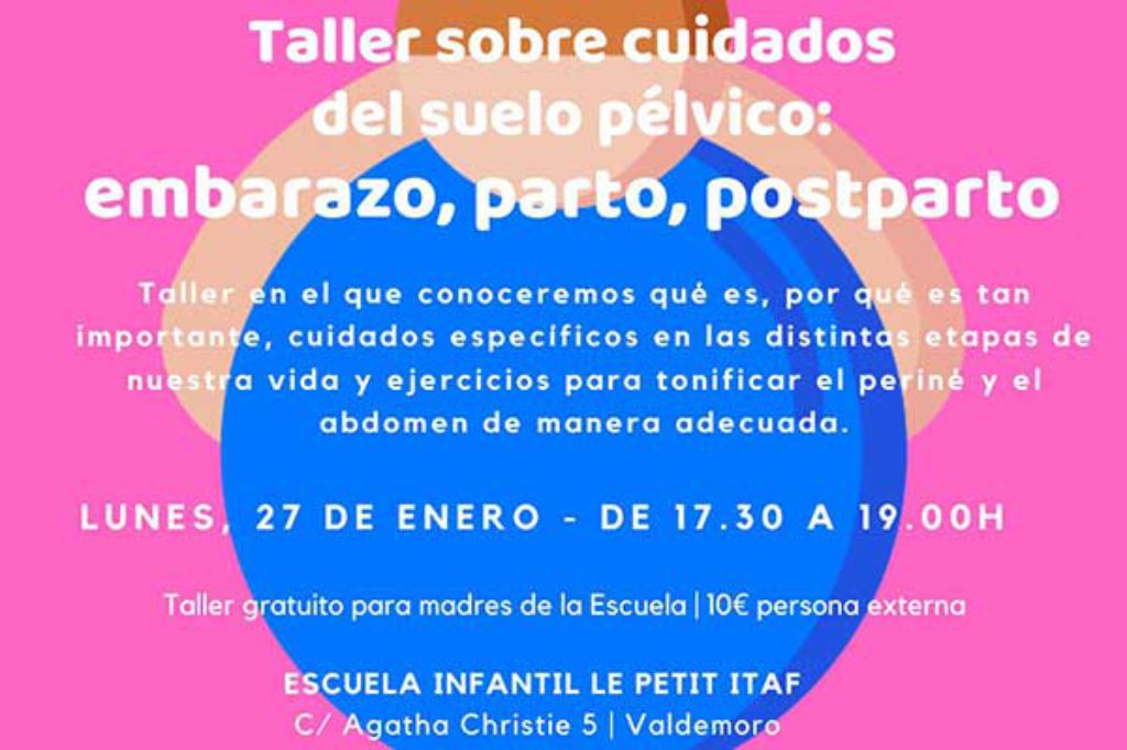 Taller sobre cuidados del suelo pélvico en Valdemoro 11 taller cuidados suelo pelvico