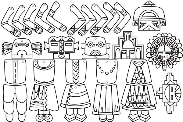 recortables-munecas-kachina