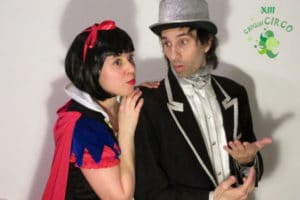 una tarde magica con caperucita y blancanieves