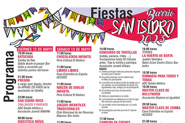 Fiestas del barrio de San Isidro 2023 de Getafe 1 fiestas-de-san-isidro-en-getafe