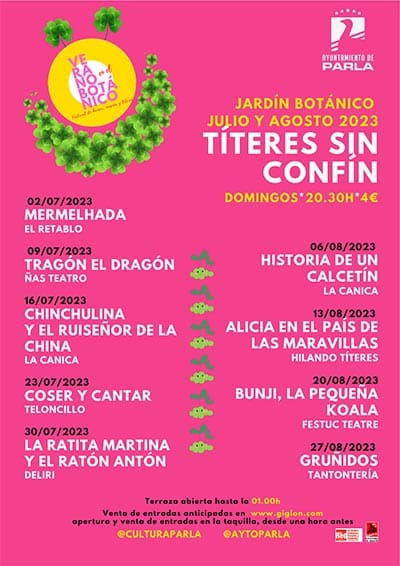 Este verano vuelven los títeres al Festival Verano Botánico de Parla 10 titeres-sin-confin