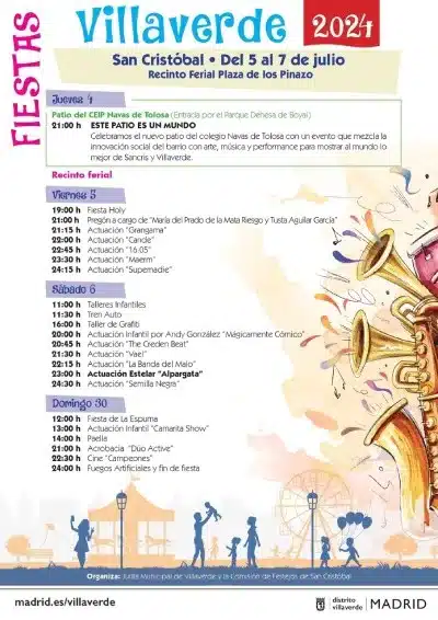 Fiestas de San Cristóbal de los Ángeles 2024 distrito de Villaverde 1 fiestas-de-san-cristobal-de-los-angeles-2024