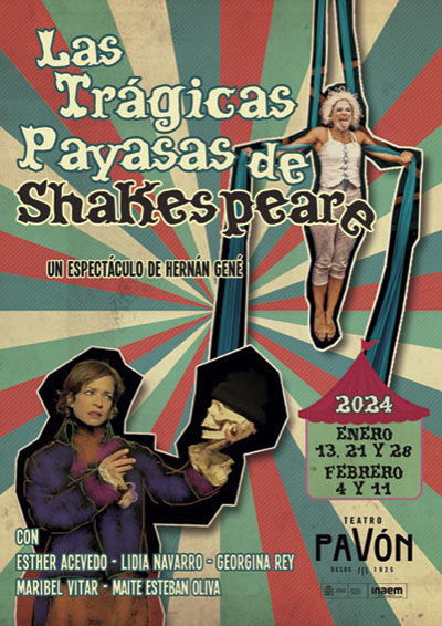 Las trágicas payasas de Shakespeare en el Teatro Pavón 5 1 42