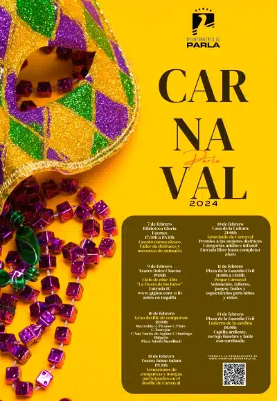 Carnaval de Parla 2024. Programación completa 1 carnaval-parla-2024