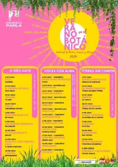 Verano en el Botánico de Parla 2024, festival de humor, música y títeres 1 titeres-sin-confin