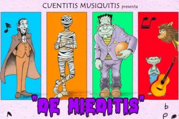 Mieditis, un canta cuentos terroríficamente divertido en el Centro Cultural Meseta de Orcasitas (Usera) 13 de-mieditis