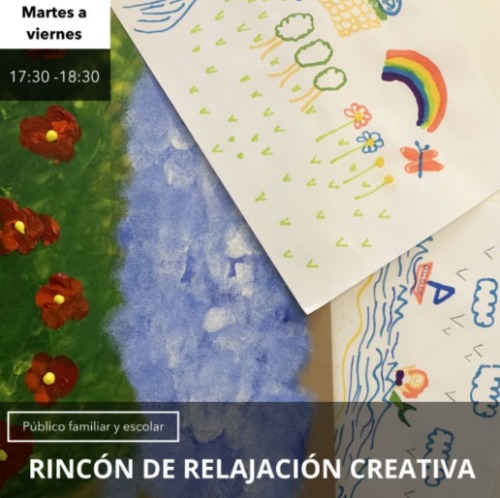 Taller Rincón de relajación creativa en CentroCentro 14 2 3
