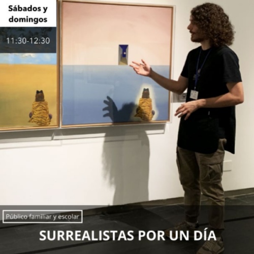 Taller Surrealistas por un día en CentroCentro 14 4 2