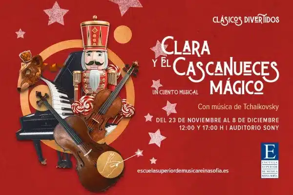 Ciclo Clásicos Divertidos: “Clara y el Cascanueces Mágico” en el Auditorio Sony 1 clasicos divertidos jpg