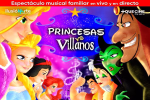 Sorteo de entradas para Princesas vs Villanos 2 princesas vs villanos