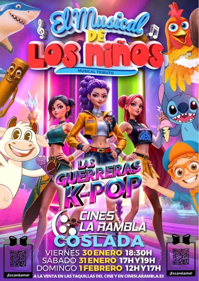 Sorteo de entradas para El musical de los niños. Tributo Las guerreras K-Pop 1 el-musical-de-los-ninos-las-guerrera-k-pop