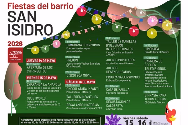 Fiestas del barrio de San Isidro 2026 de Getafe 10 fiestas-del-barrio-de-san-isidro-2026-de-getafe