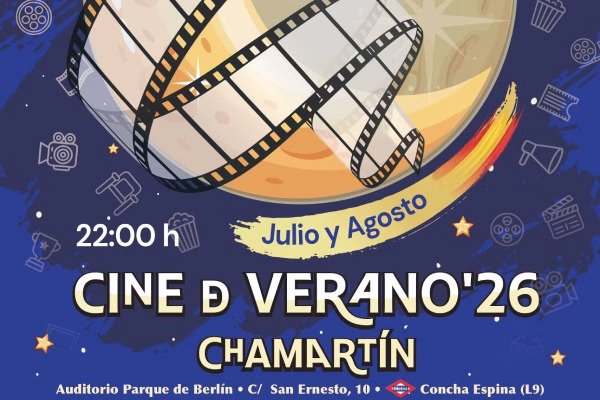 El Cine de Verano regresa al Parque de Berlín con ocho noches de cine al aire libre en Chamartín 4 1 91