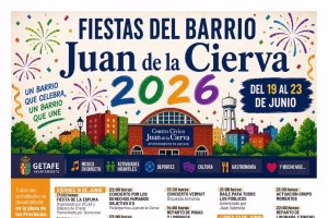 Fiestas de Juan de la Cierva 2026 de Getafe 10 5 2