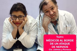 medicos al borde de un ataque de nervios