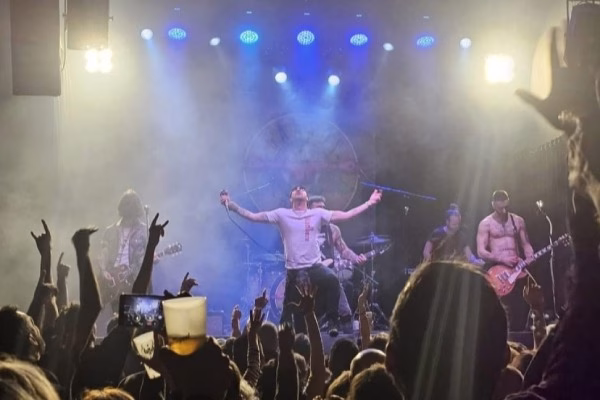 tributo a gunsn roses con gansos rosas