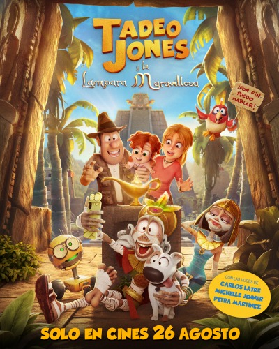 Tadeo Jones y la Lámpara Maravillosa estreno solo en cines el 26 de agosto 1 tadeo-jones-y-la-lampara-maravillosa