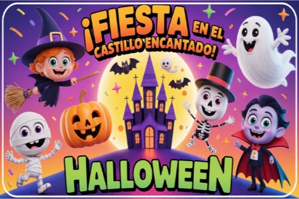 fiesta en el castillo encantado